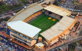 Molineux, hedendaagse luchtfoto